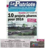 Le Patriote du 24 décembre 2015