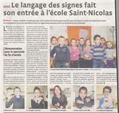 Article du Progrès