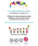 Lâcher de ballons