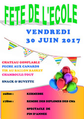 Affiche Kermesse de l'école Notre-Dame à Belleville s/S