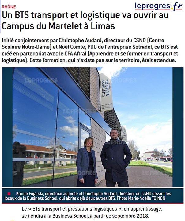BTS Transport & Logistique