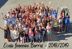 Rentrée à l'école Joannès Barral de Saint Vérand