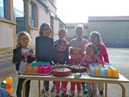 Anniversaires d'octobre à l'école Joannès Barral