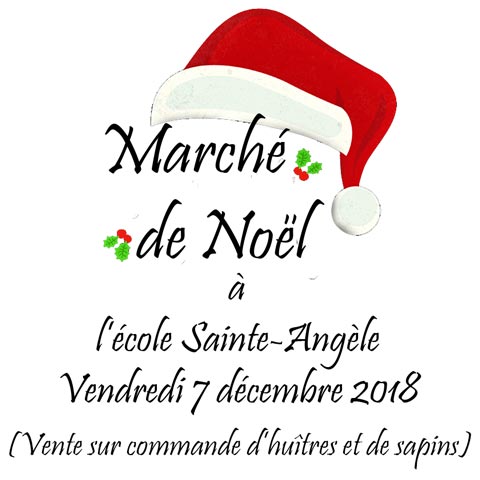 Le marché de Noël de l'école Sainte-Angèle