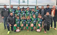 Section rugby, remise des maillots du collège