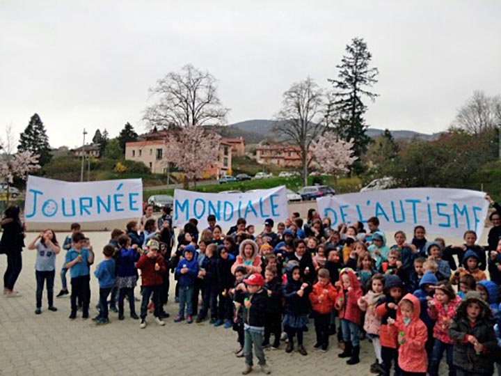 Journée de l'autisme à Saint Angèle