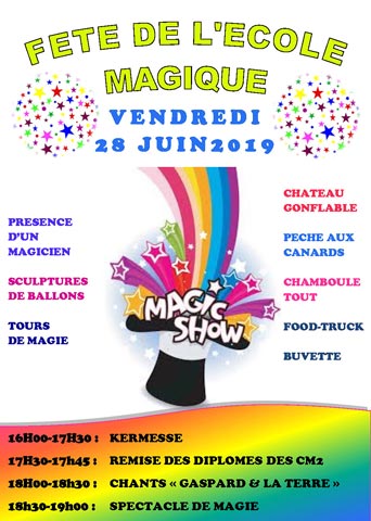 Une kermesse magique 2019 à Belleville en Beaujolais