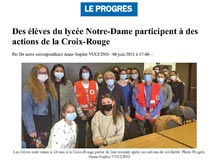 Article du Progrès