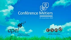 Les conférences métiers de Notre Dame