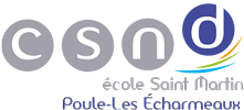 Logo école Saint Martin de Poule-Les Écharmeaux
