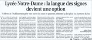 Progrès du 12 septembre 2007
